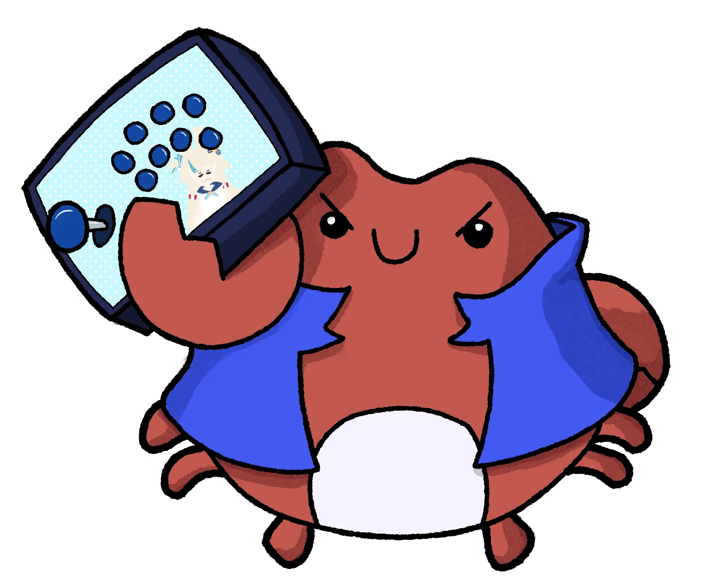 Crab submission of ultraconmen