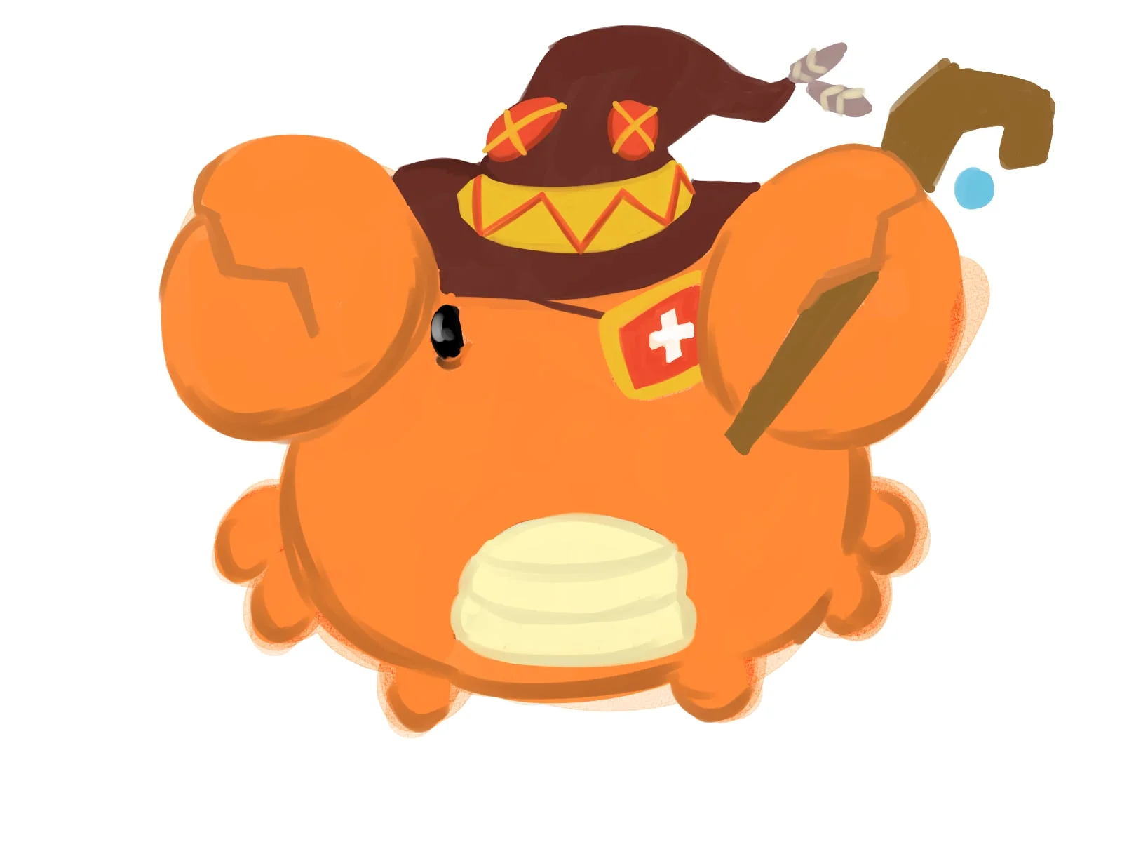 Crab submission of Megumin's Staff
