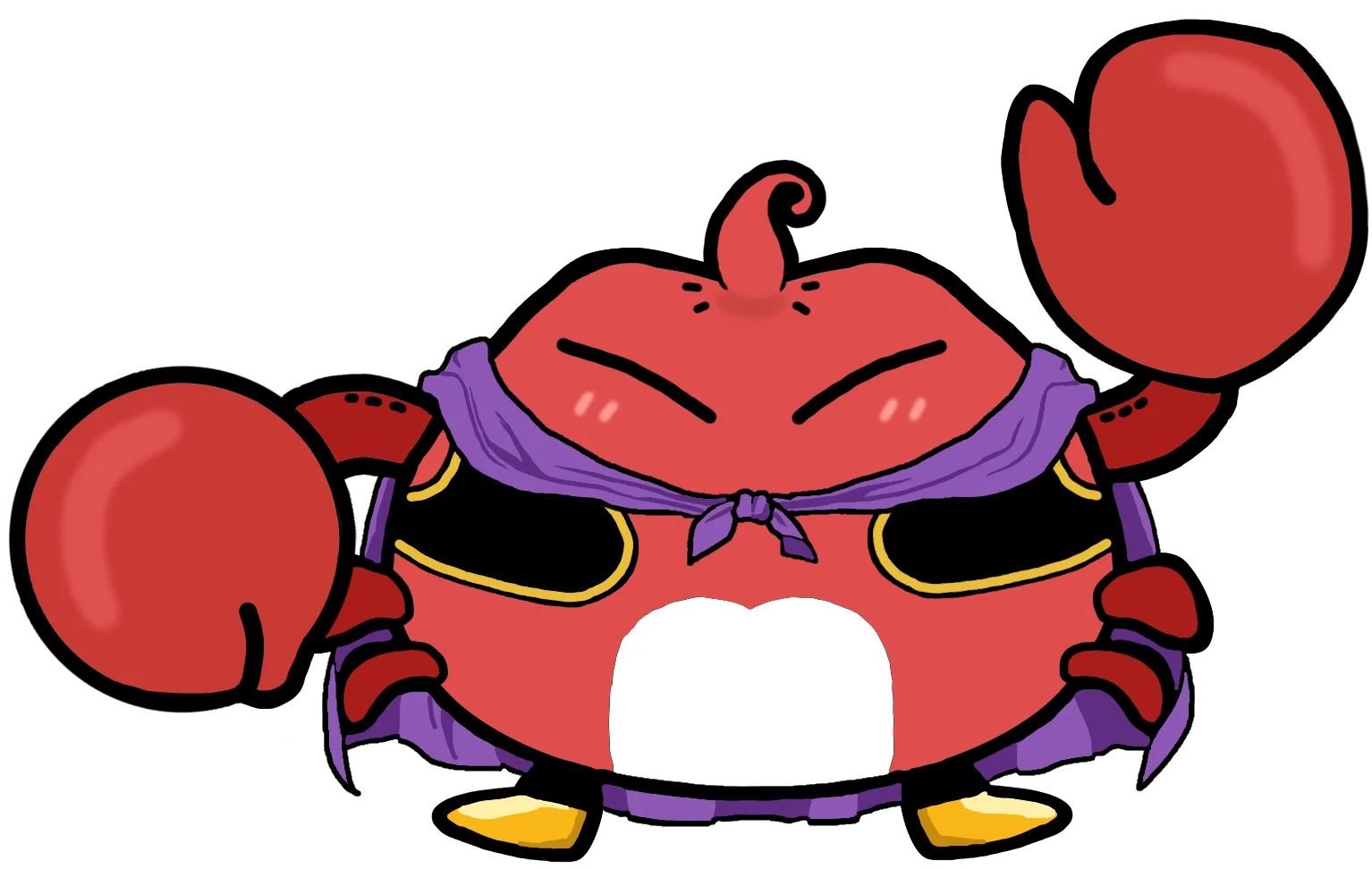 Crab submission of Buu